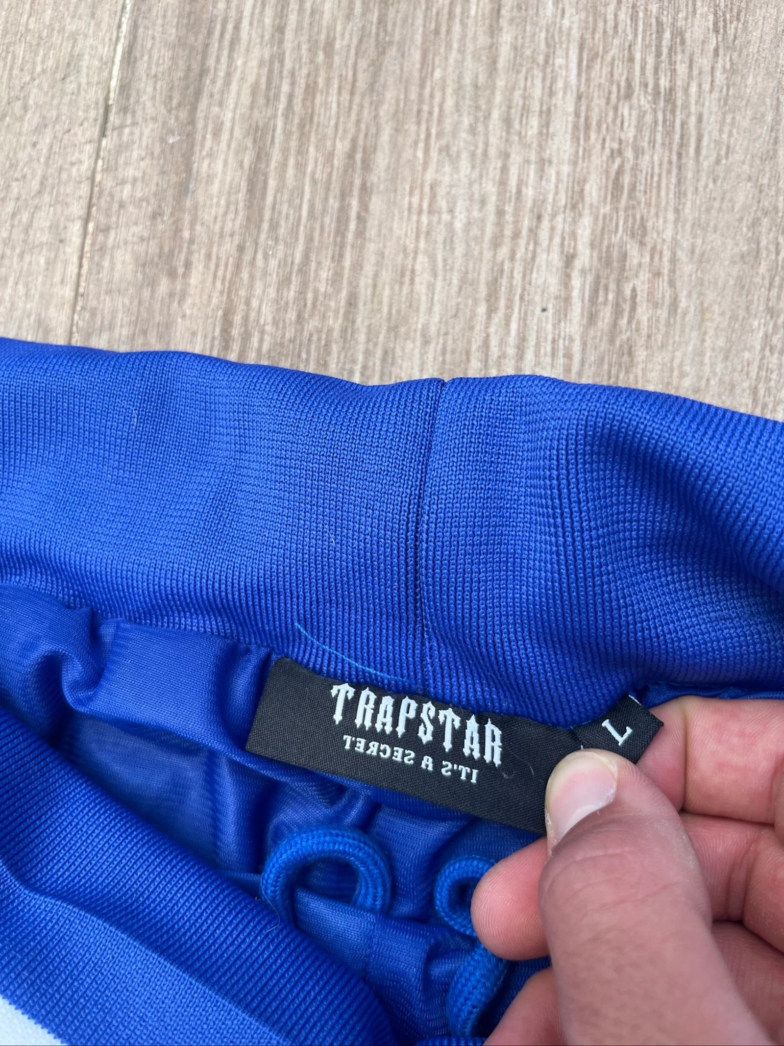 Trapstar broek | Mesh basketbal shorts | Blauw | Maat L – photo 6